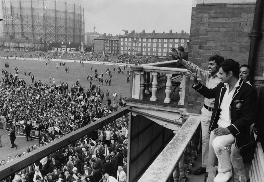  India's first win in England, 1971. (Image courtesy: BCCI) 