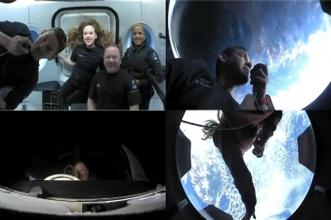  All-civilian team of mission Inspiration4 healthy, happy: SpaceX