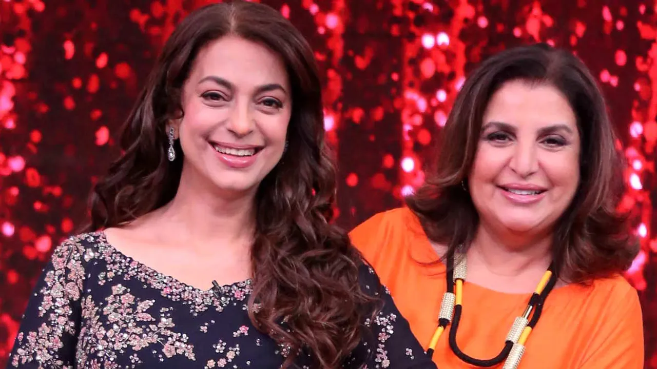  Actress Juhi Chawla recalls time when she nearly got slapped by Farah Khan