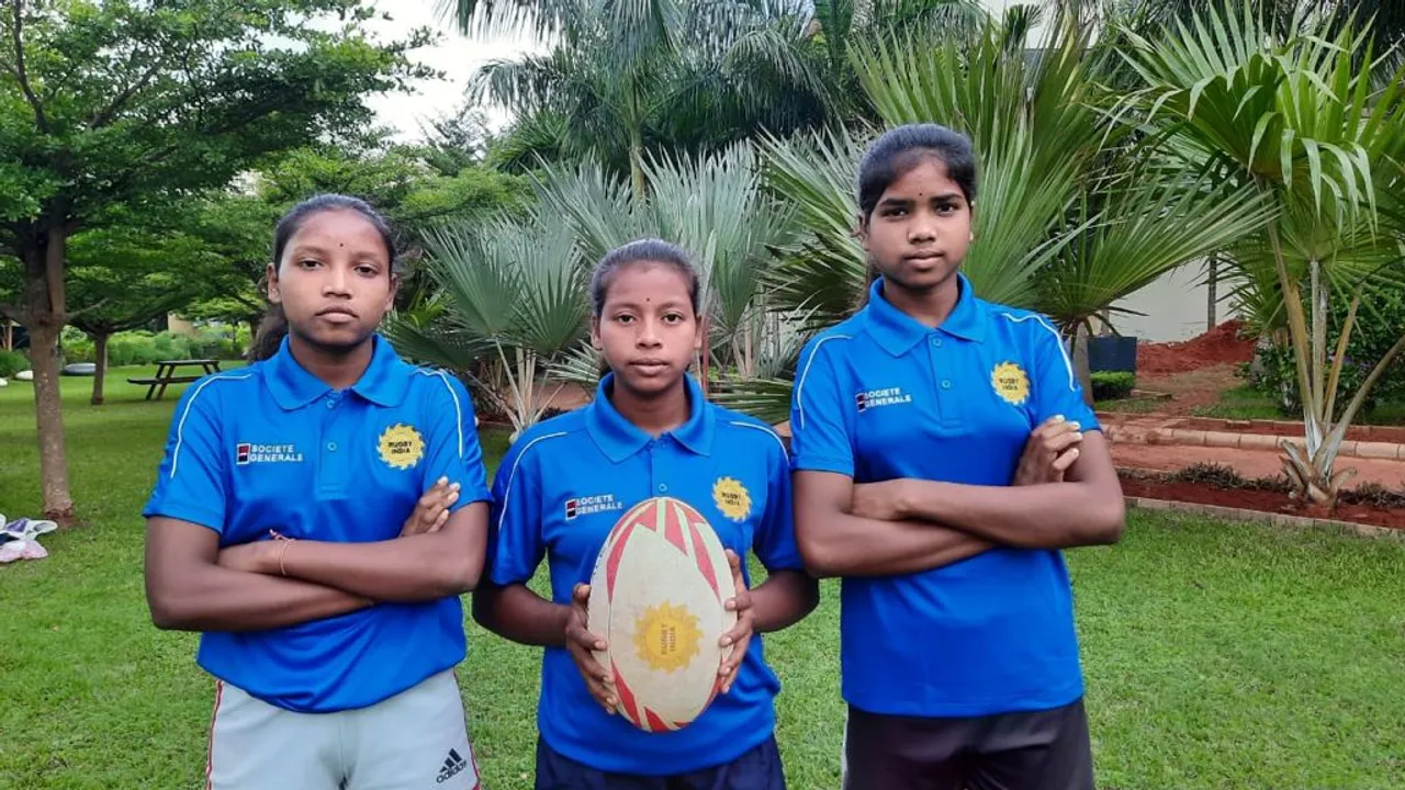  Indian Junior Girls’ Rugby team leaves for Tashkent to play in Asia Rugby Championship 2021