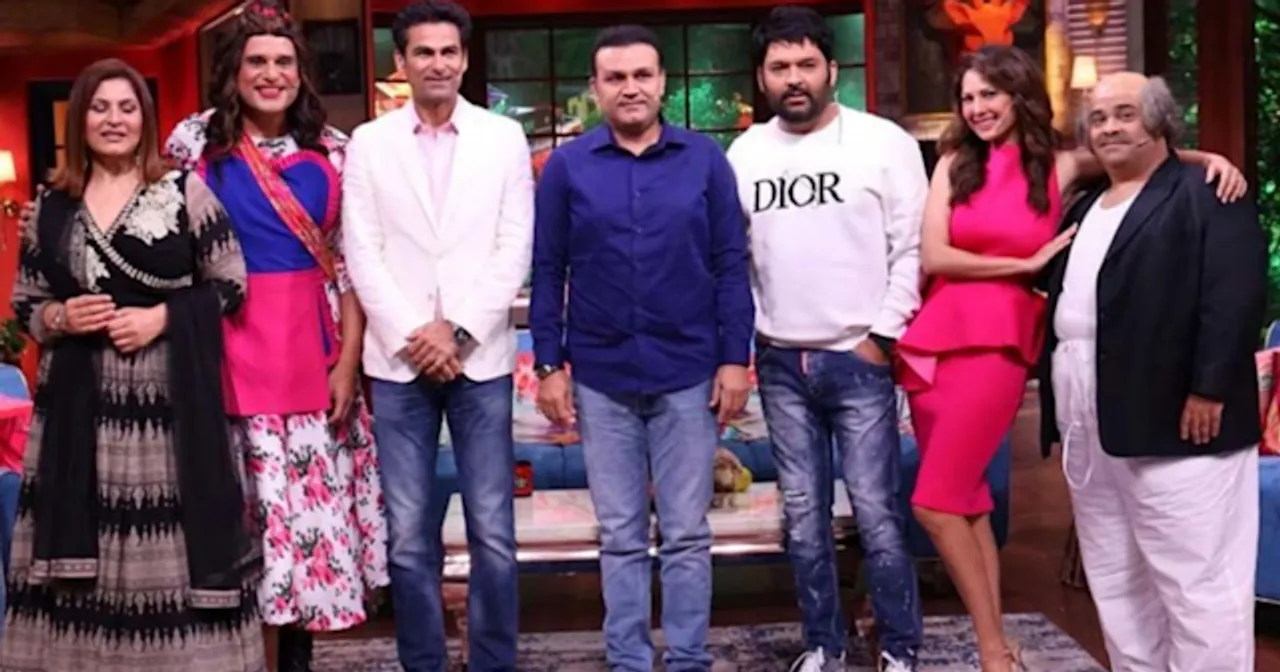  Virender Sehwag shares his best moments with Sachin Tendulkar on 'The Kapil Sharma Show'