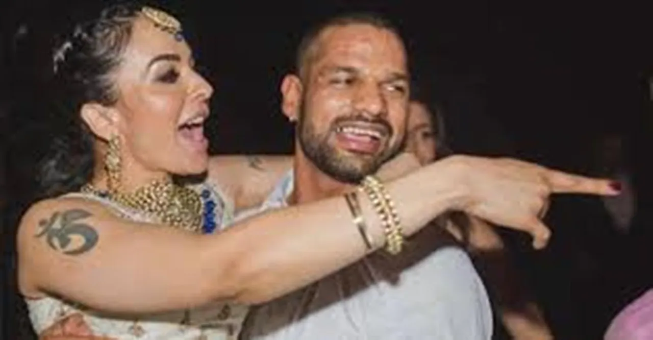  Shikhar Dhawan separates with wife Aesha