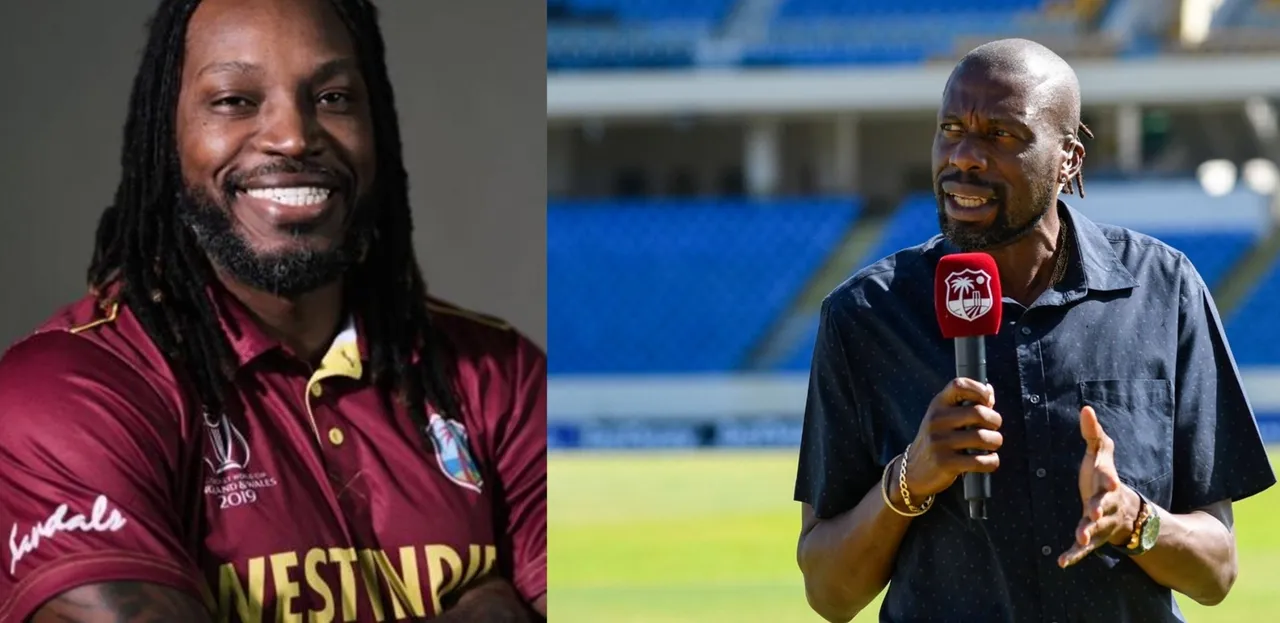  Universe Boss' tells West Indies legend Ambrose to mind his business. 