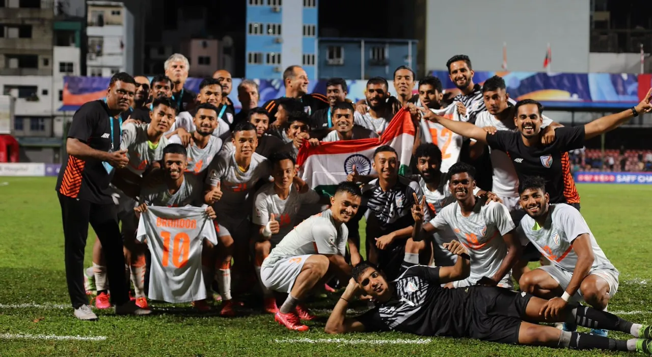  India clinch record eighth SAFF Championship title. 