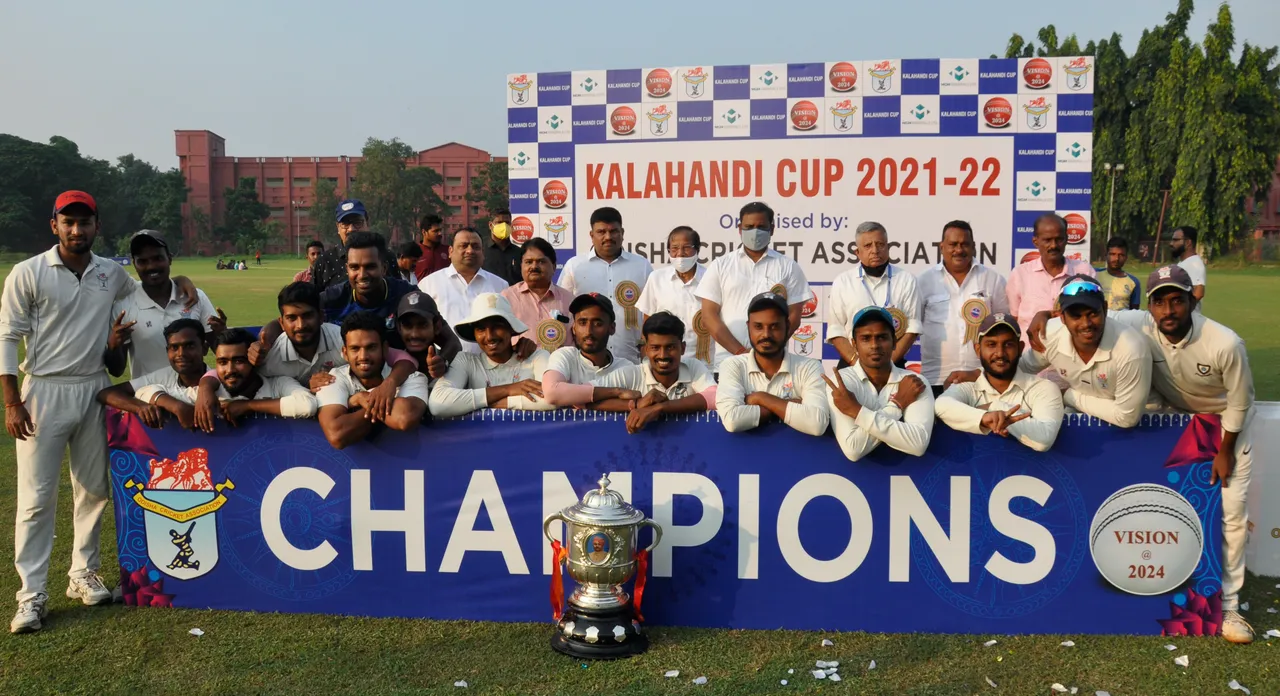  Cuttack A win Kalahandi Cup 2021-22, defeat ECoRSA in final