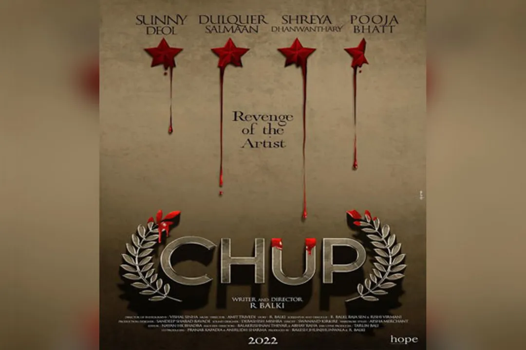  R Balki unveils motion poster of 'Chup'; says it's an ode to Guru Dutt