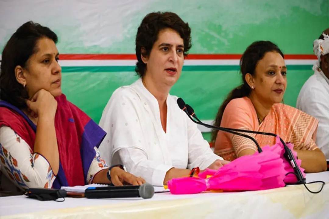  UP polls: Priyanka Gandhi Vadra announces 40% tickets to women