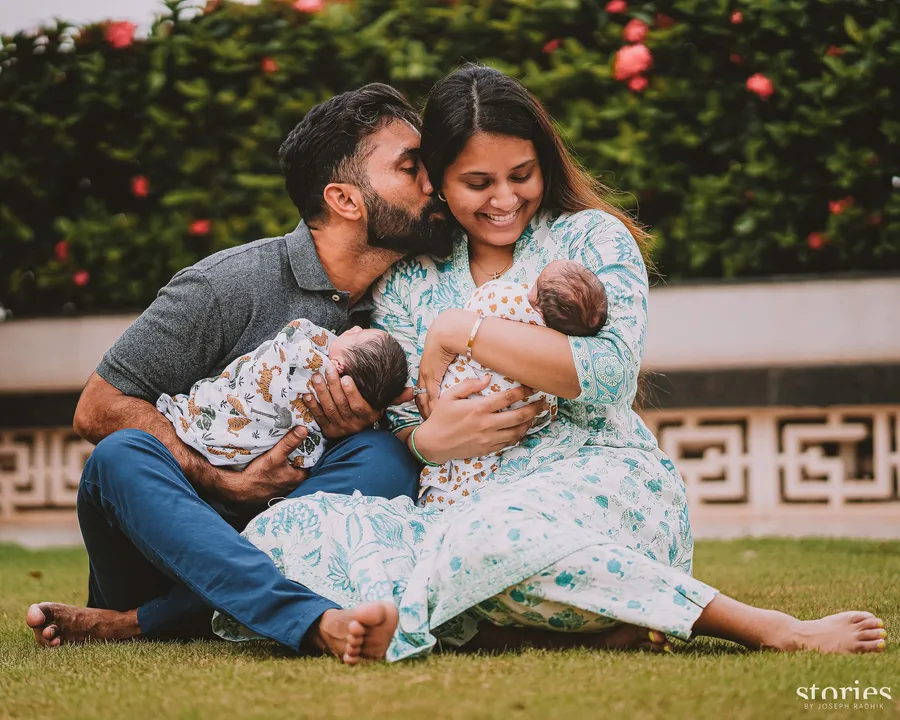  Dinesh Karthik, Dipika Pallikal blessed with twin boys; see images