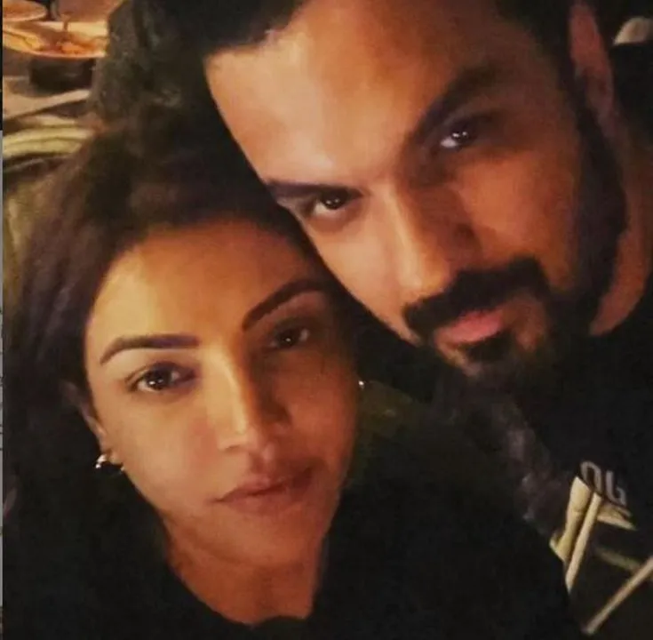  Kajal Aggarwal and Gautam Kitchlu introduce new family member