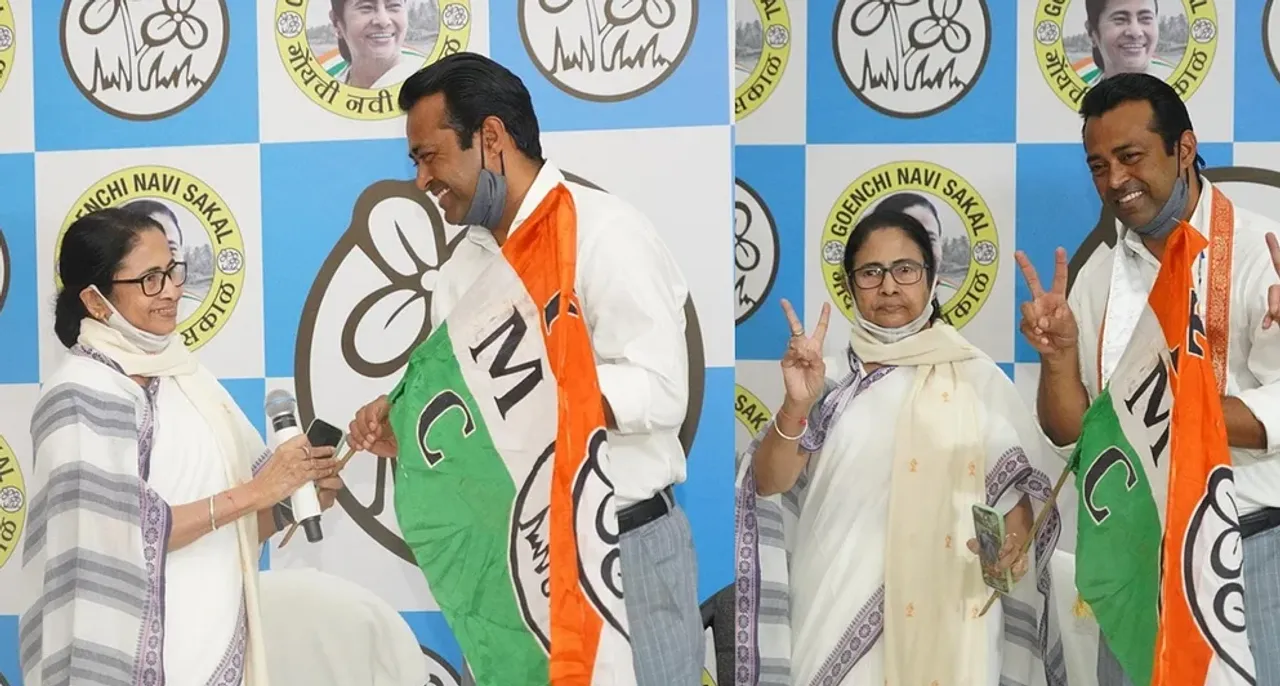  Tennis legend Leander Paes joins Trinamool Congress