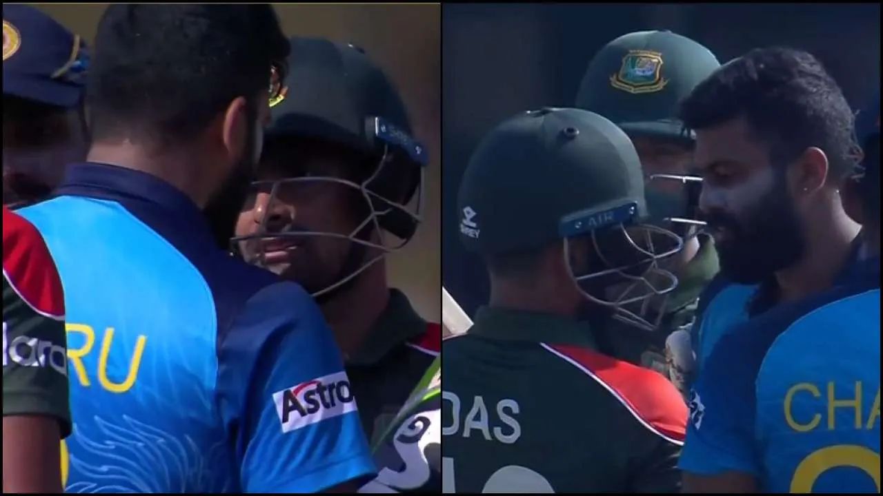  Sri Lanka's Lahiru Kumara, Bangladesh's Liton Das fined for breaching ICC Code of Conduct