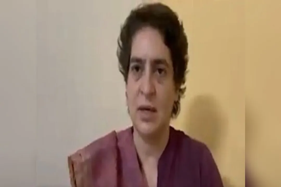  Priyanka Gandhi questions PM Modi over not sacking minister. Watch video here