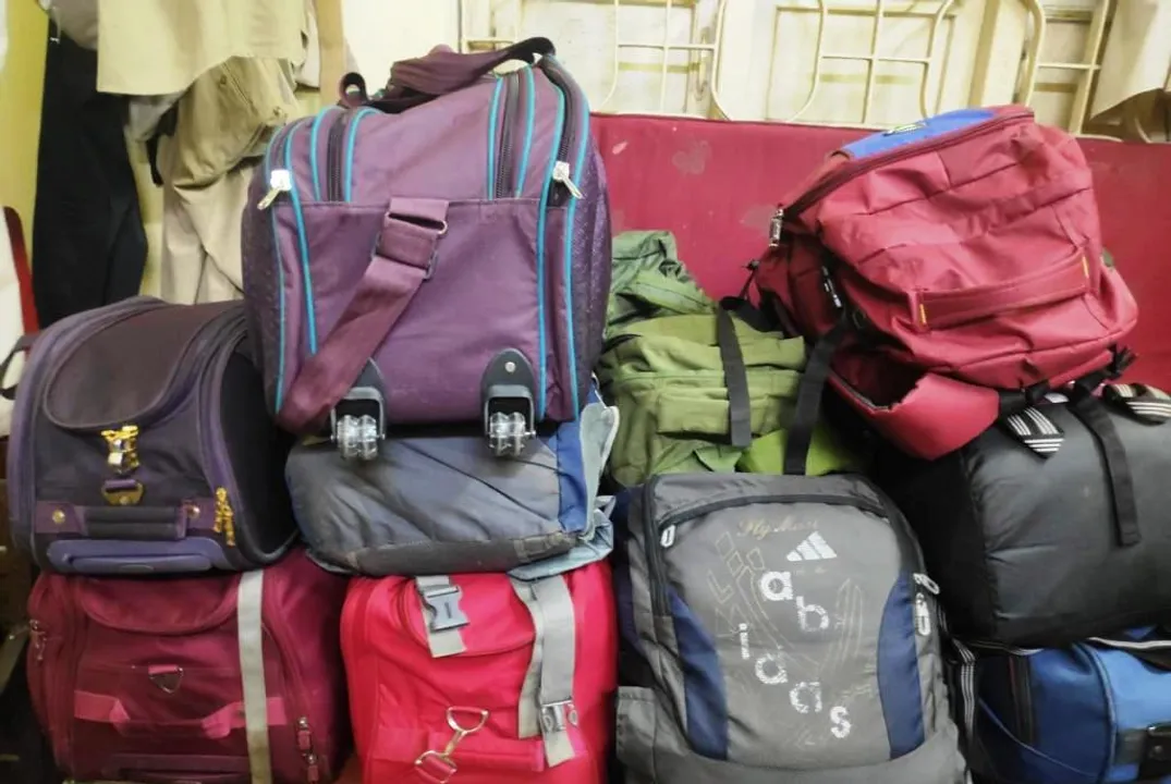  Ganja stashed in luggage bags seized from Bhubaneswar Rly Station; 2 held