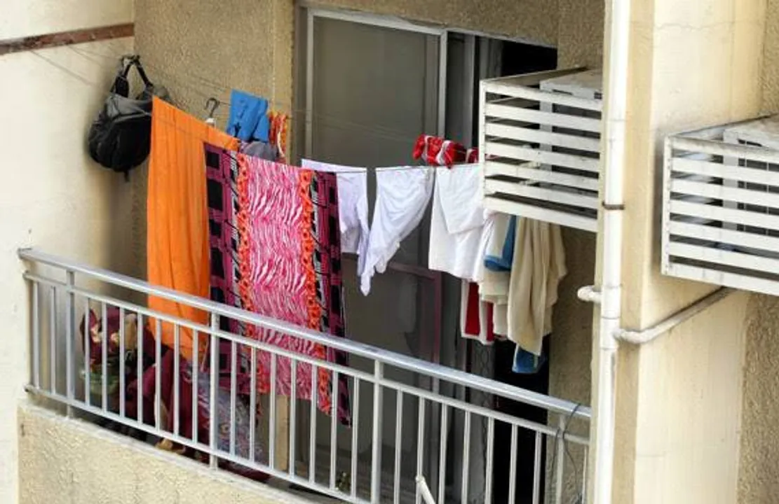  Residents asked not to hang clothes in balconies in view of PM's visit