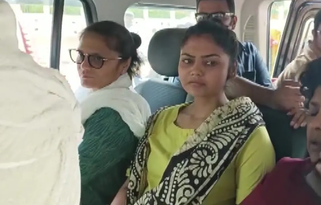  Trinamool Congress' Saayoni Ghosh arrested in Tripura