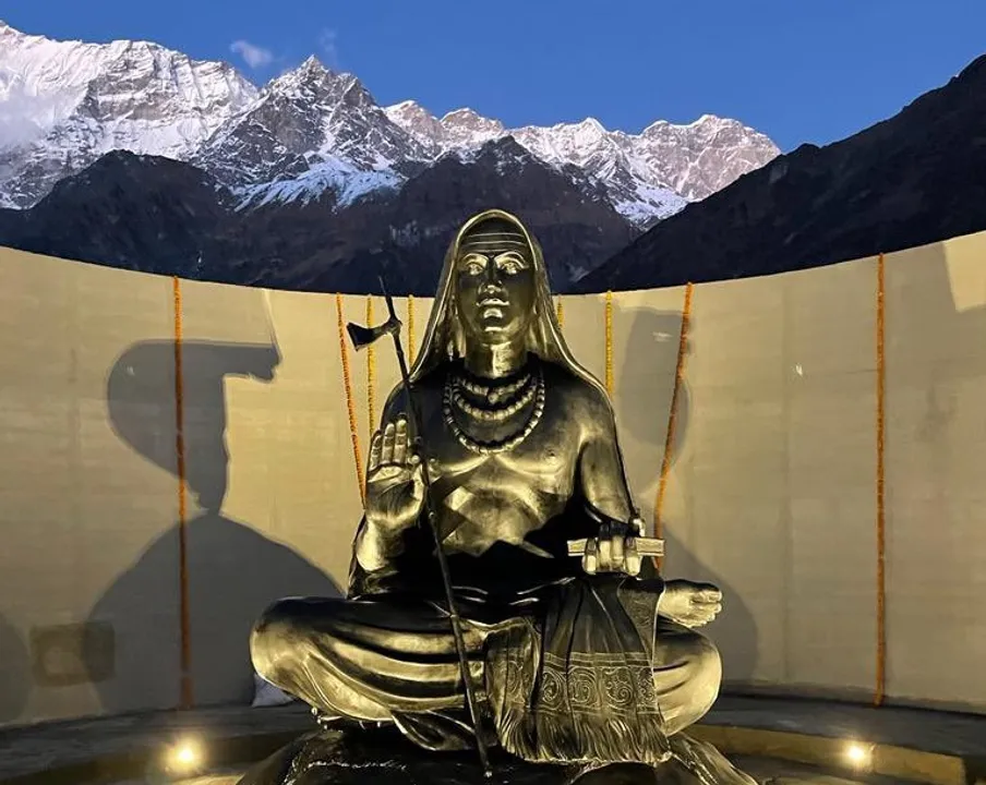  PM Modi unveils statue of Adi Shankaracharya at Kedarnath