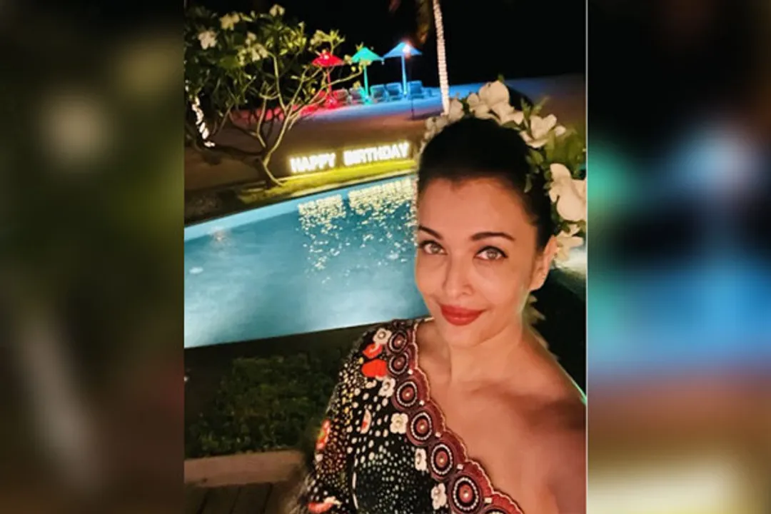  Aishwarya Rai Bachchan shares a glimpse from her birthday