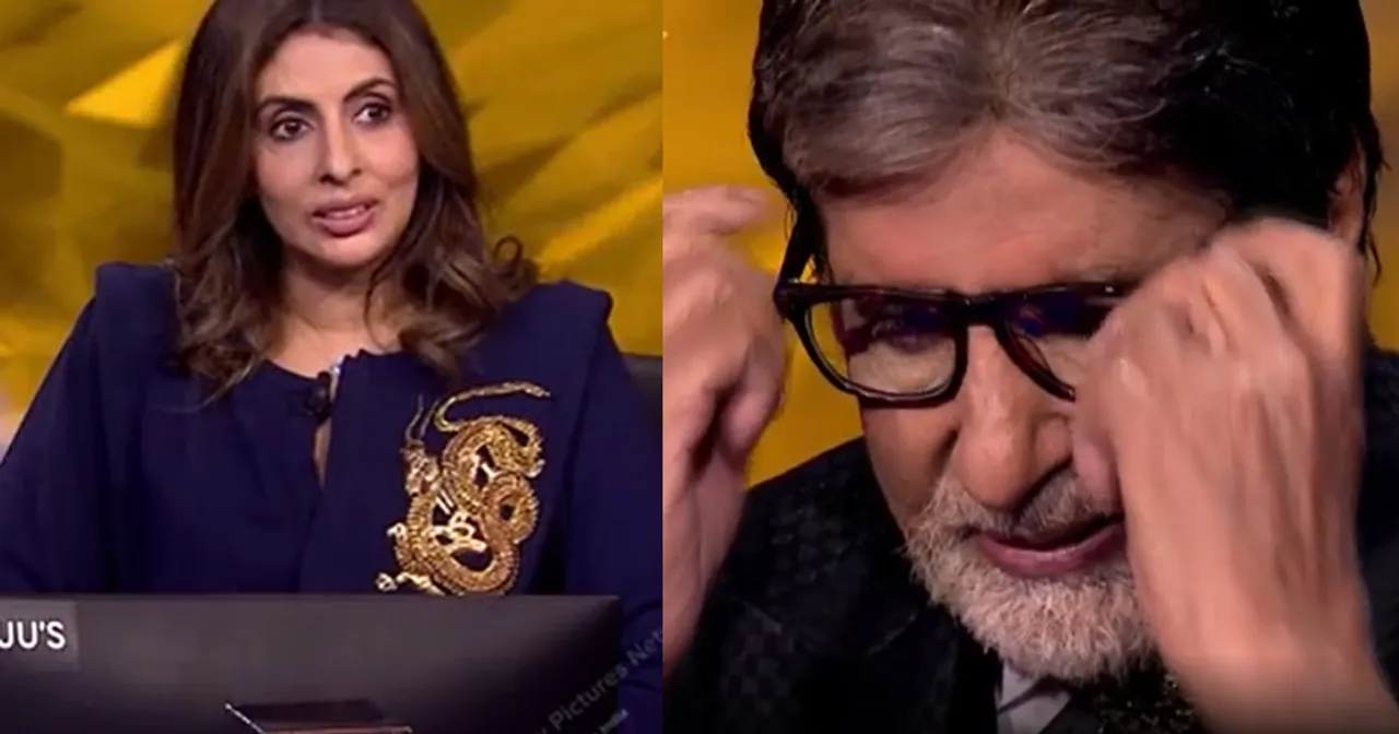  Watch: Big B gets emotional in presence of daughter and granddaughter as 'KBC' completes 1,000 episodes