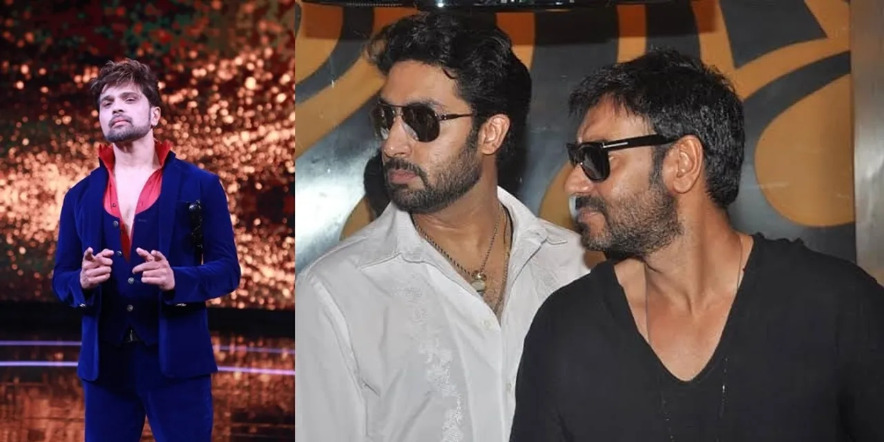  Abhishek shares how Himesh Reshammiya convinced Ajay Devgn to sing 'Bol Bachchan' title track. 