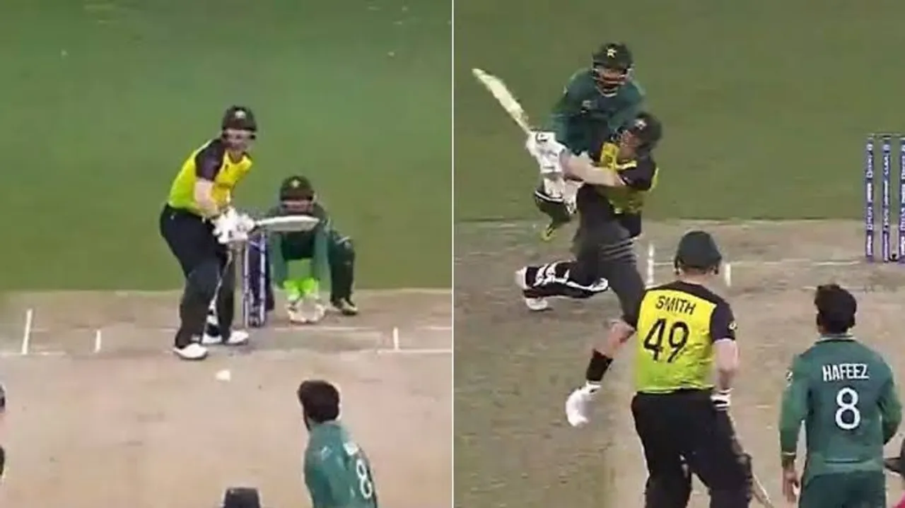  Gambhir slams Warner for what he did to Mohammad Hafeez's deliverys.( credit:Gautam Gambhir twitter) 