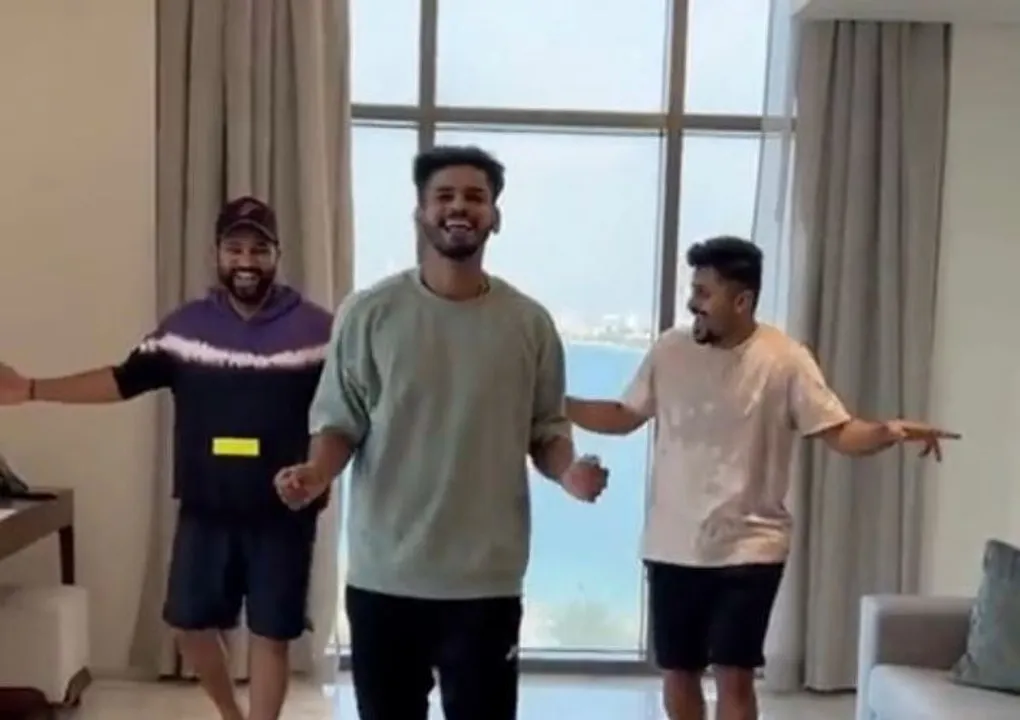  Watch: Shreyas Iyer, Rohit Sharma and Shardul Thakur win internet with slick dance moves