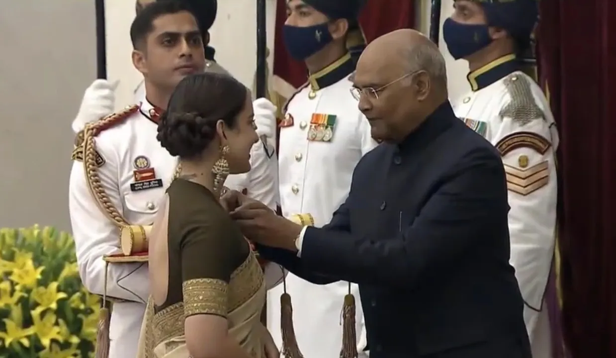  Bollywood stars Kangana Ranaut, Adnan Sami and Ekta Kapoor honoured with Padma Shri