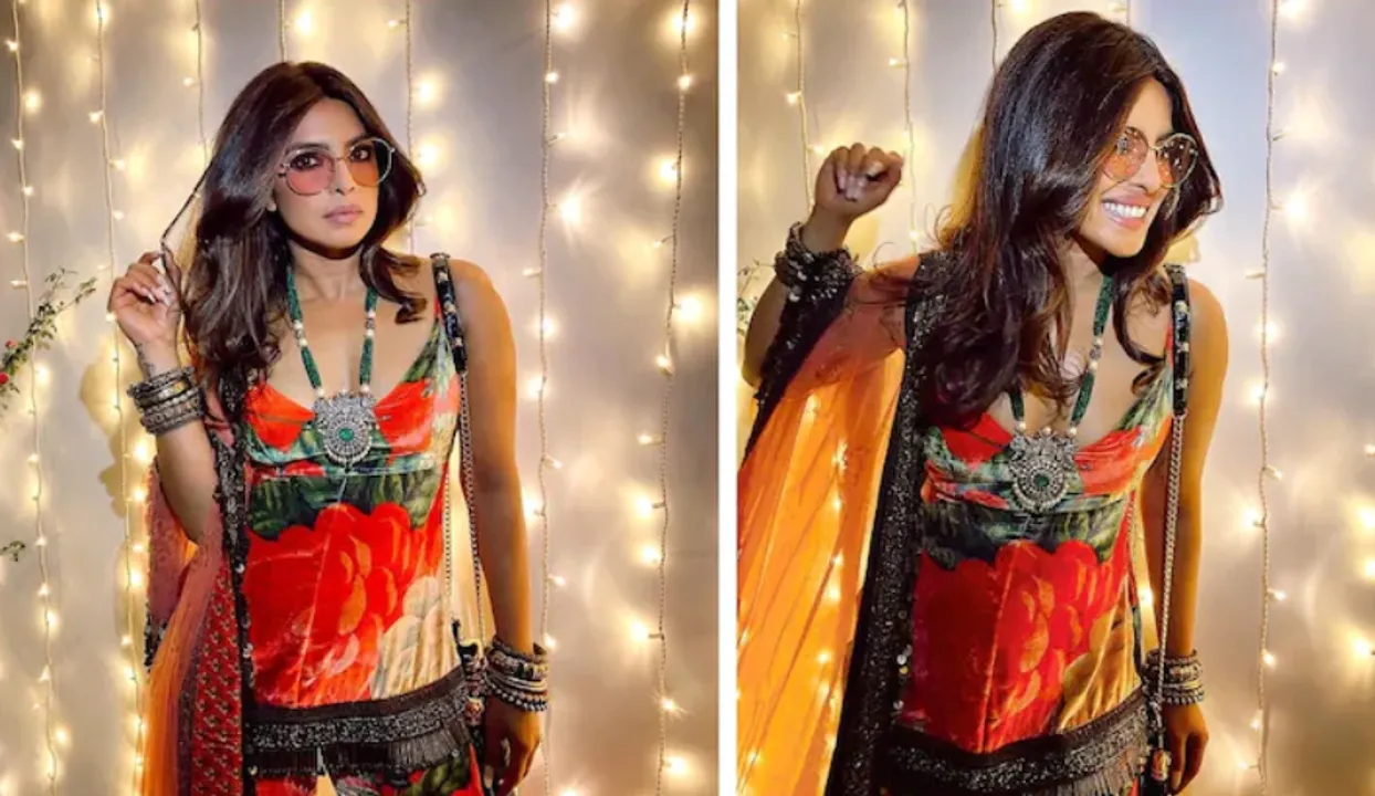  Actress Priyanka Chopra attends YouTube sensation Lilly Singh's Diwali bash