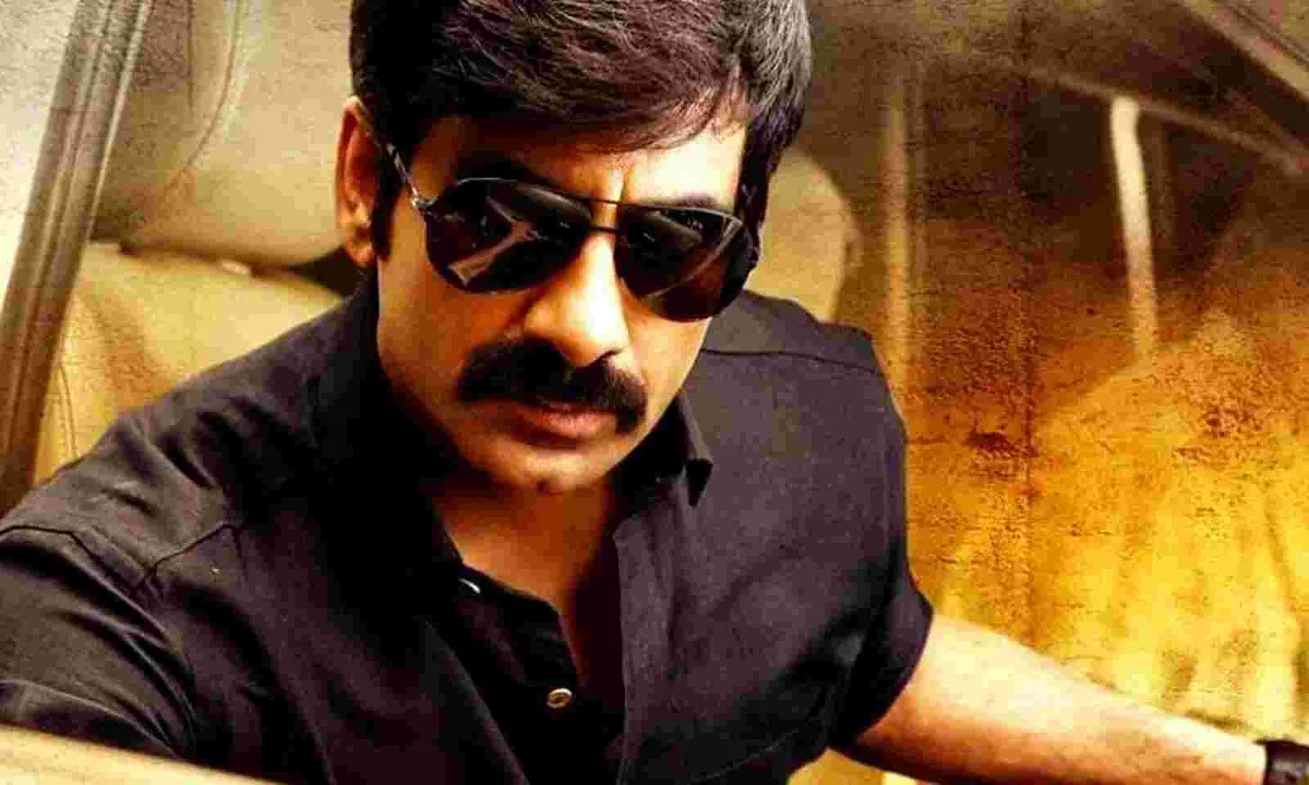  Ravi Teja's 'Ravanasura' blood-stained first look out