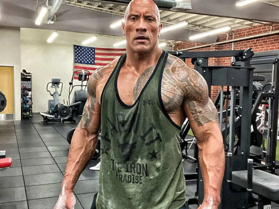  Dwayne 'The Rock' Johnson reveals why he urinates in water bottle at gym
