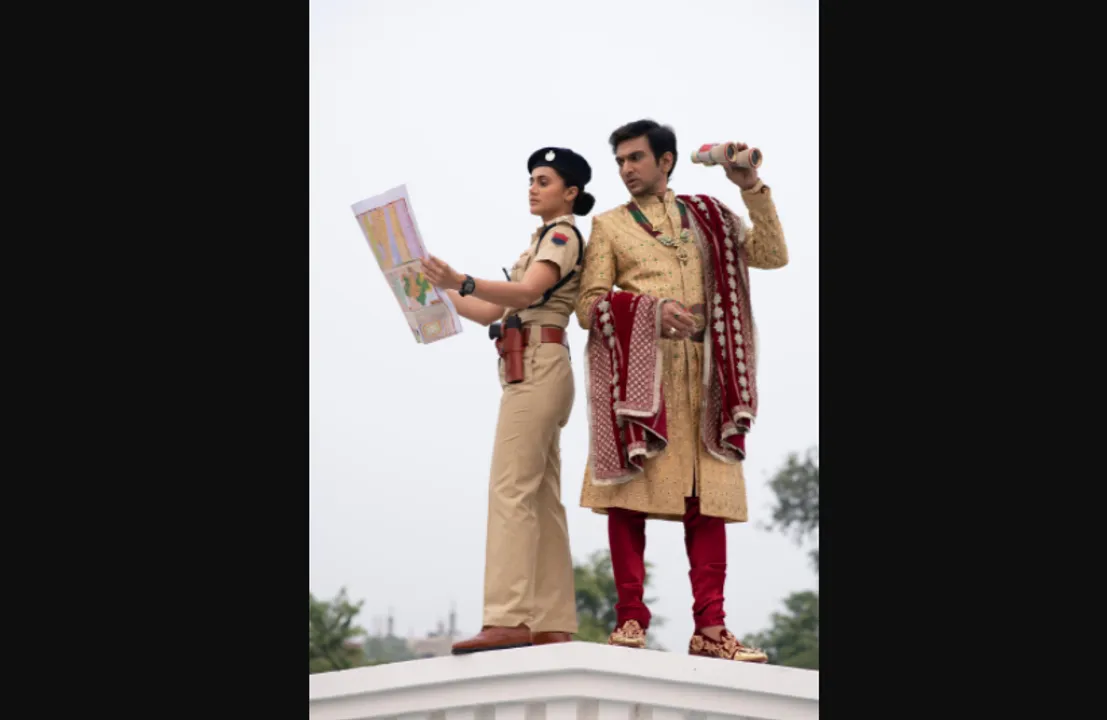  First look of Taapsee Pannu and Pratik Gandhi-starrer 'Woh Ladki Hai Kahaan?' released