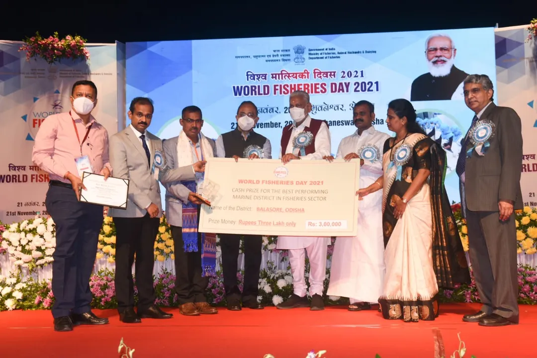  Word Fisheries Day 2021: Odisha’s Balasore receives ‘Best Marine District’ award
