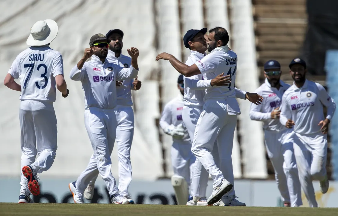  SA v IND, 1st Test: India now need three wickets to win as Bumrah, Siraj and Shami strike. 