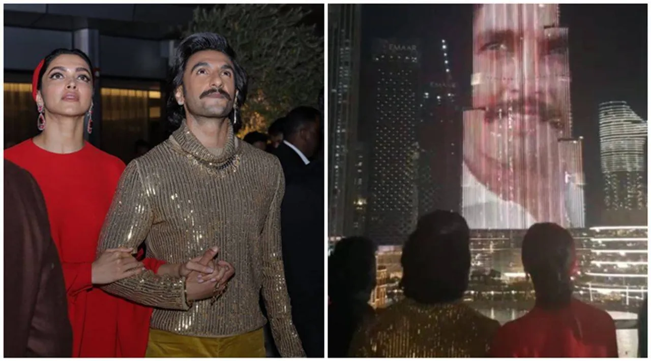  Watch: Trailer of '83' lights up Dubai's Burj Khalifa as Ranveer, Deepika and Kapil get overjoyed
