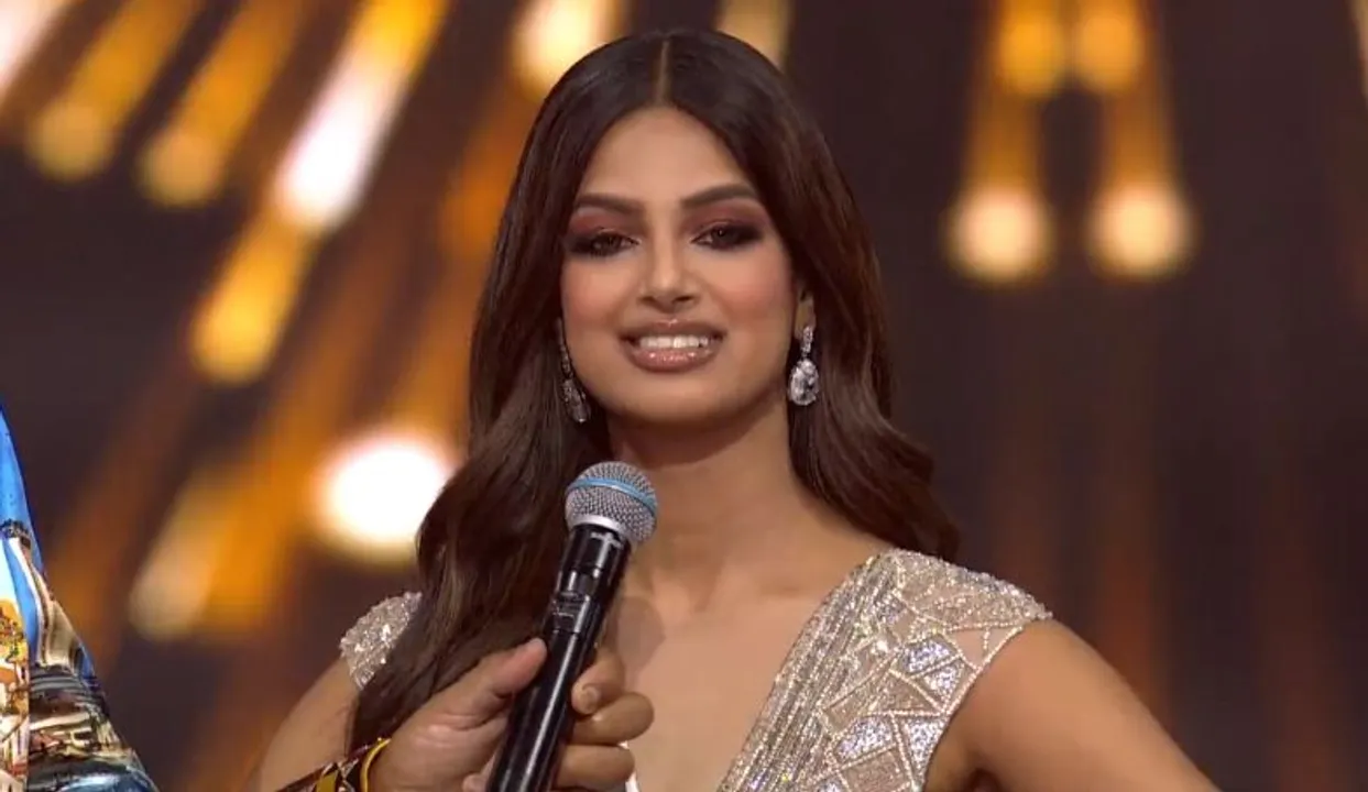  [Watch] Harnaaz Sandhu's reply to Final Question at Miss Universe 2021