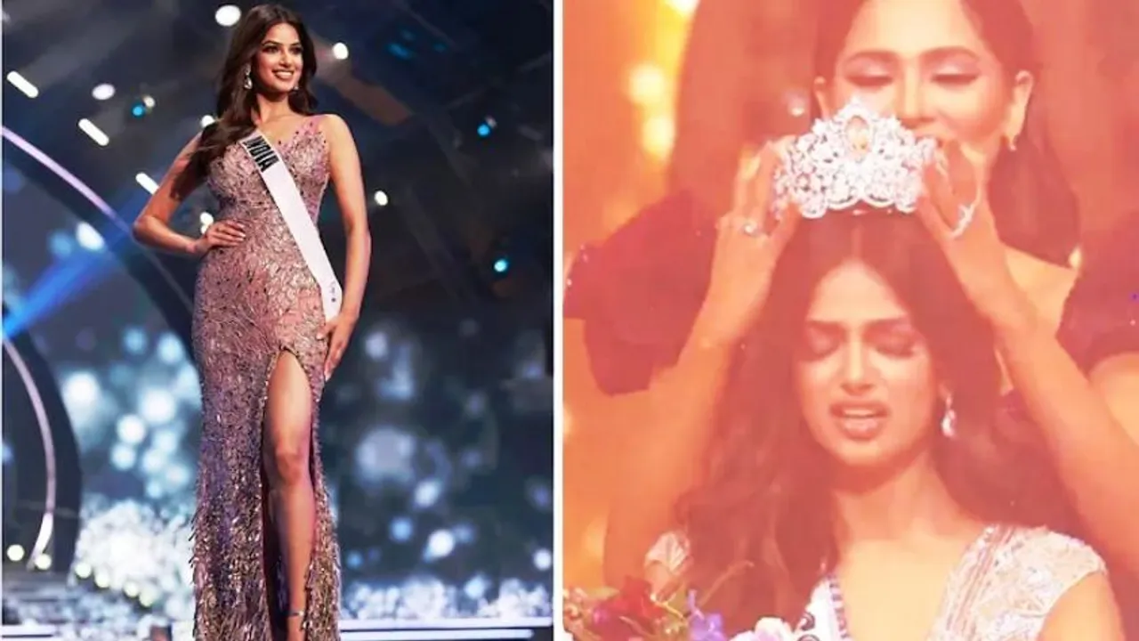  Harnaaz Sandhu of India crowned Miss Universe 2021 [Watch Video]