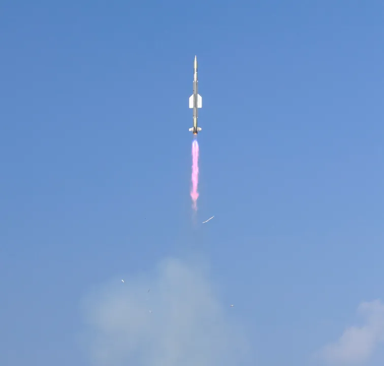  VL-SRSAM missile flight tested successfully off Odisha coast