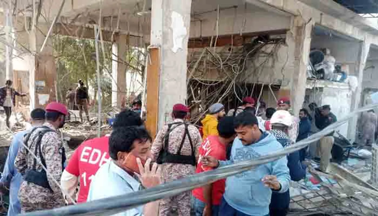  12 dead, 12 wounded as deadly explosion rocks Pakistan's Karachi
