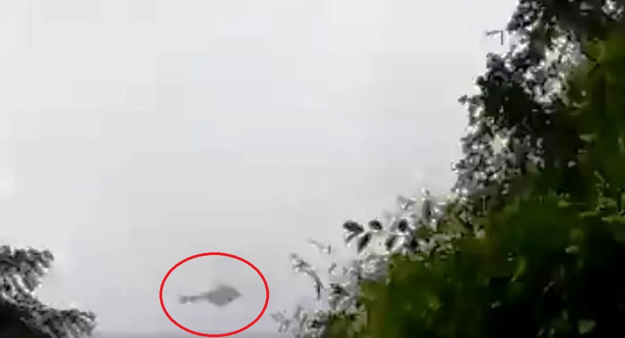  Caught on camera: Final moments of chopper carrying Bipin Rawat before crash [Watch]