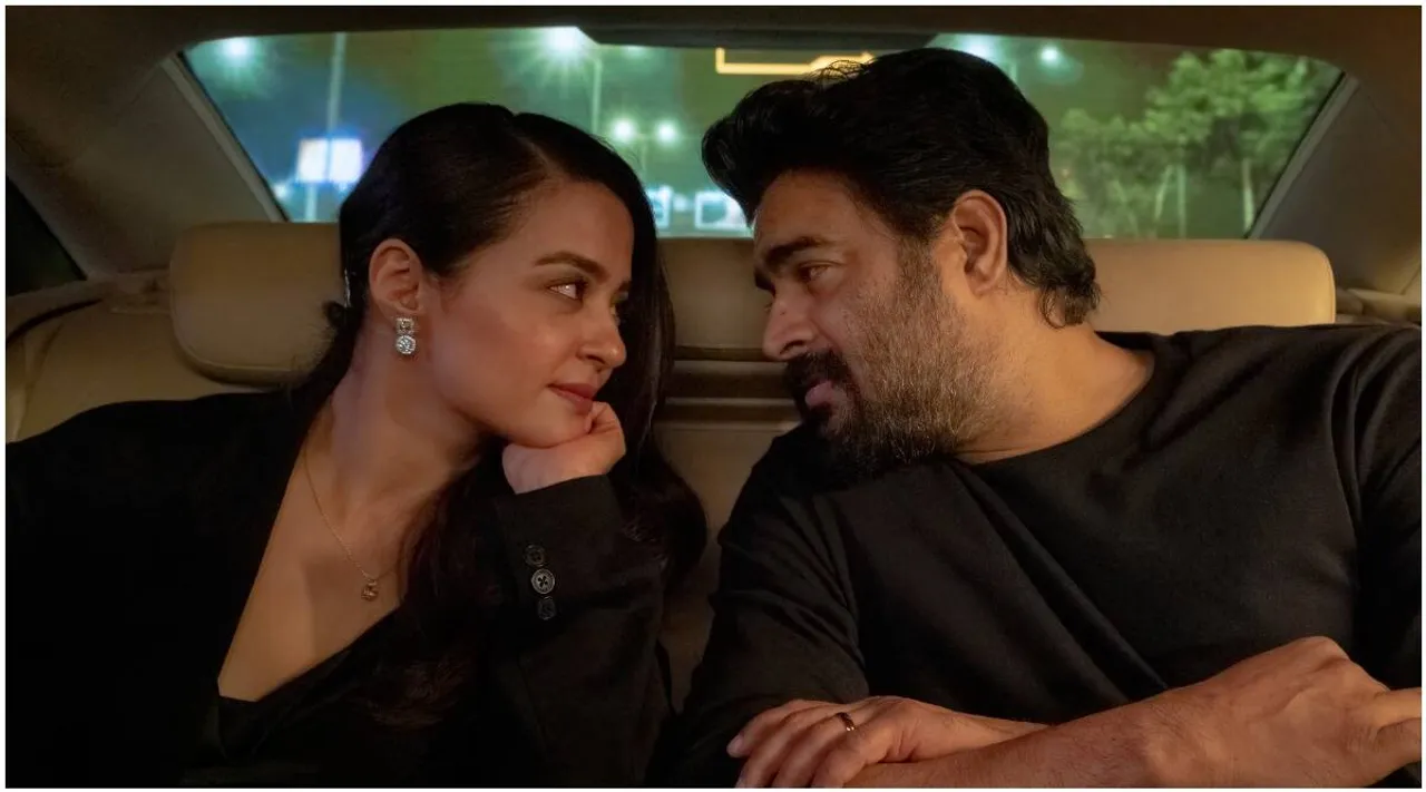  Here's what actress Surveen Chawla thinks of her 'Decoupled' costar R Madhavan