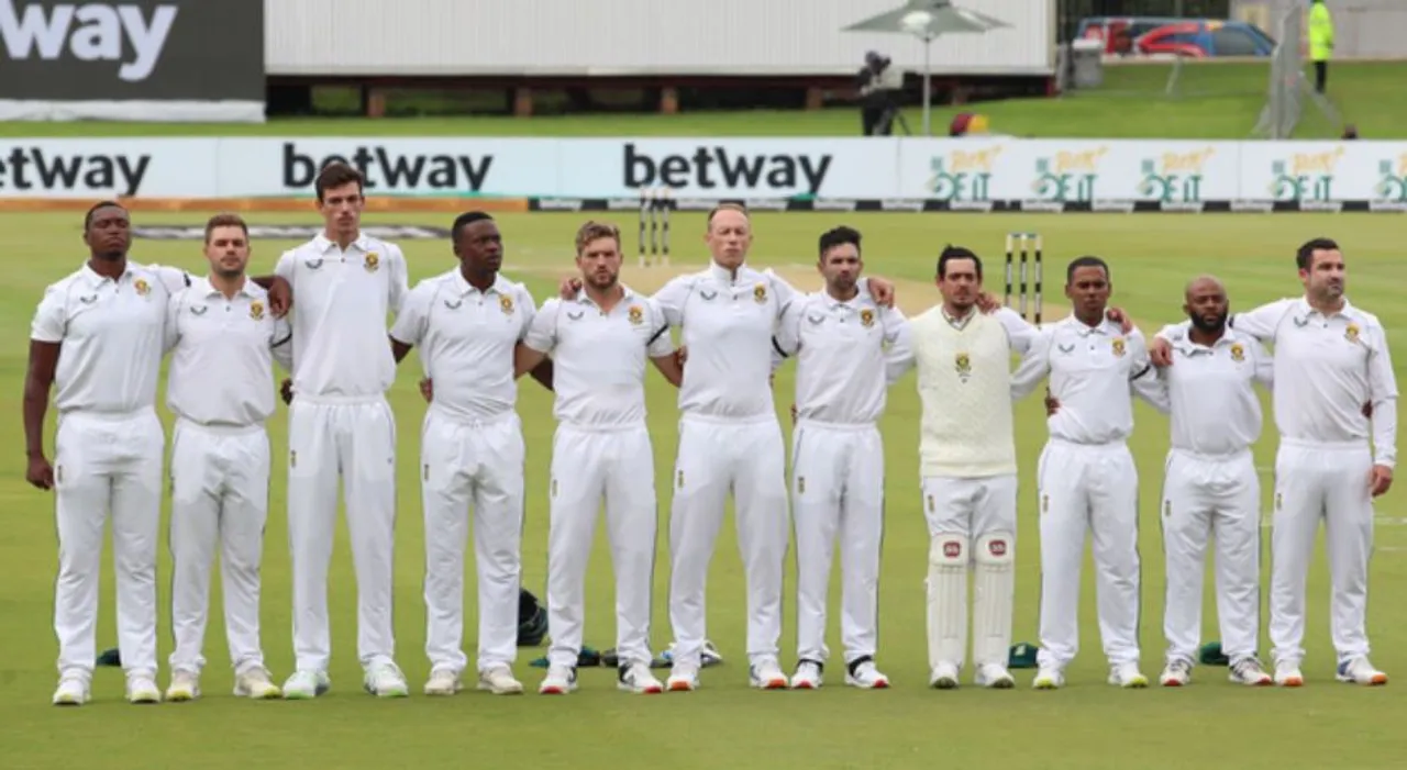  SA vs IND, 1st Test: Why are South Africa players wearing black armbands?