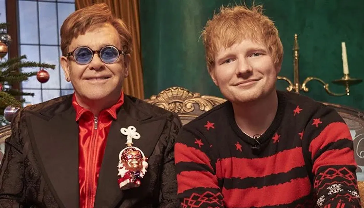  Ed Sheeran recalls how he 'nearly killed' Sir Elton John