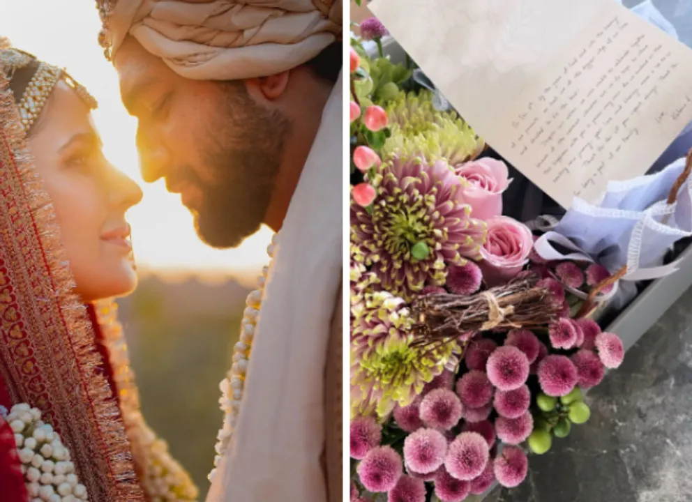  Katrina Kaif and Vicky Kaushal send out reception invites to celebs; here's what the gift hampers contain