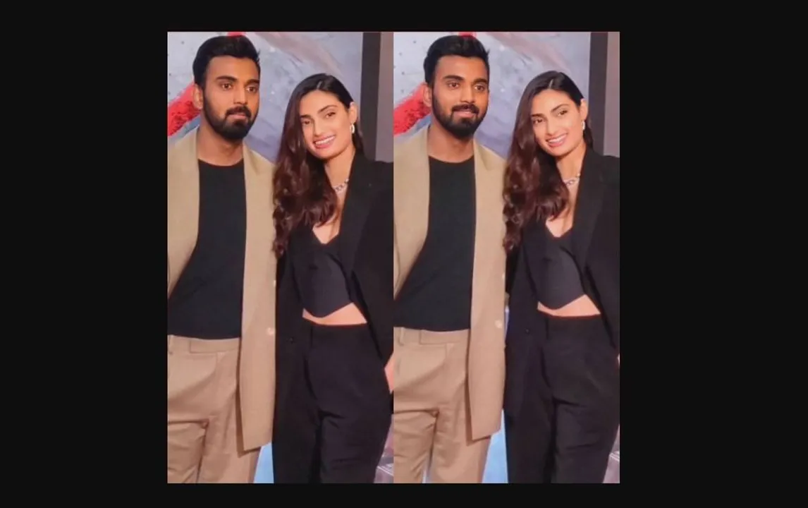  Watch: Cricketer KL Rahul and actress Athiya Shetty make maiden red carpet appearance