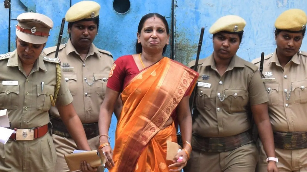  Rajiv Gandhi assassination convict Nalini Sriharan given one-month parole by Tamil Nadu govt