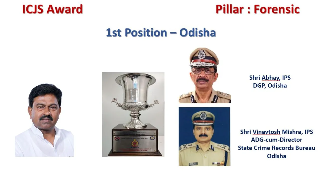  Odisha wins 1st prize for ICJS project implementation