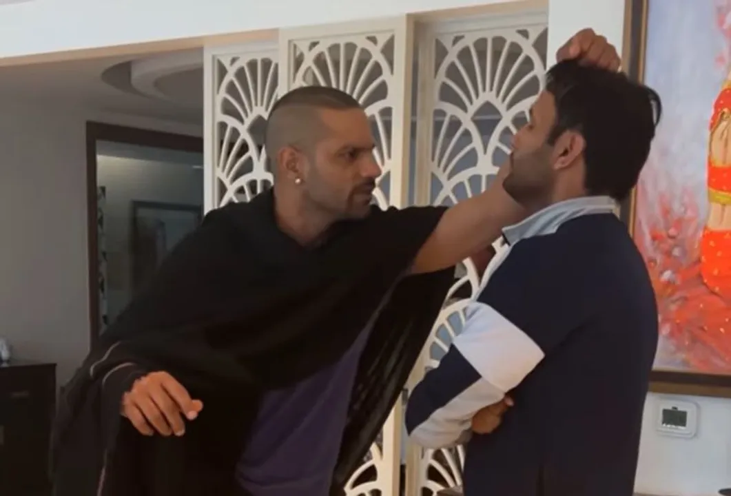  Watch: Indian opener Shikhar Dhawan mimics 'Gabbar Singh' in hilarious video