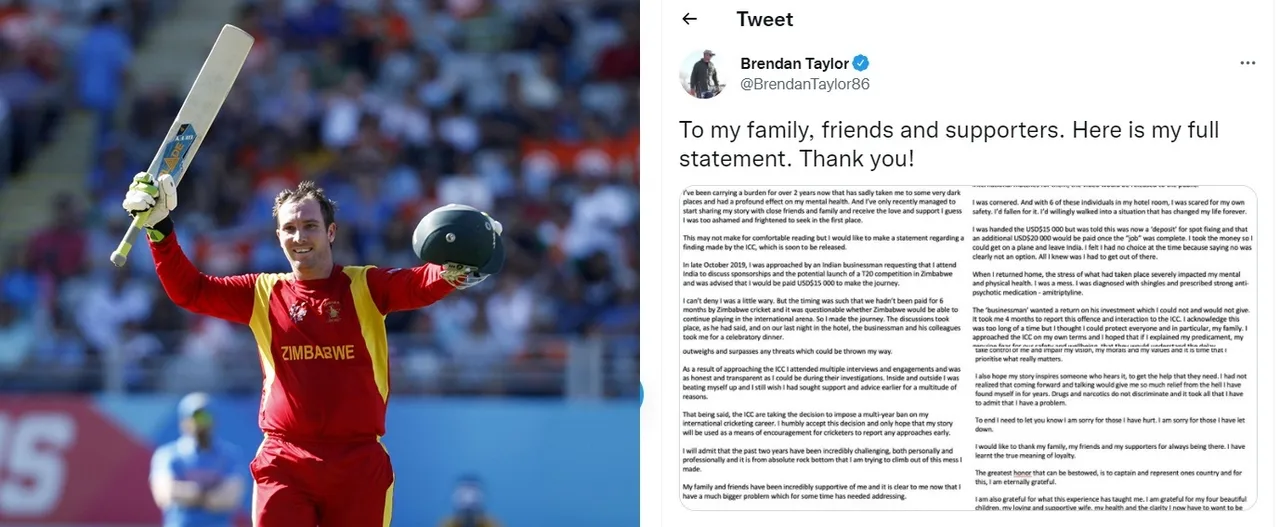  Zimbabwe great Taylor alleges Indian businessman tried to force him to spot-fix matches 