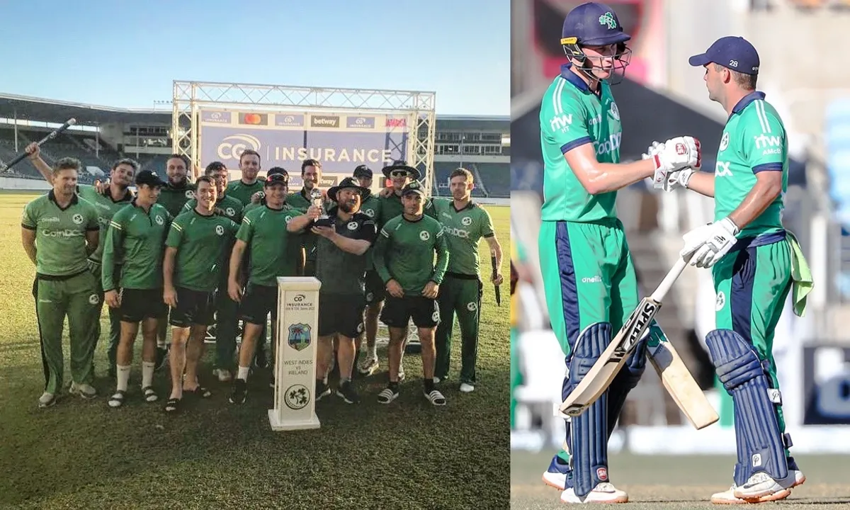  Ireland clinch historic ODI series win against West Indies 2-1(Credit: Cricket Ireland) 