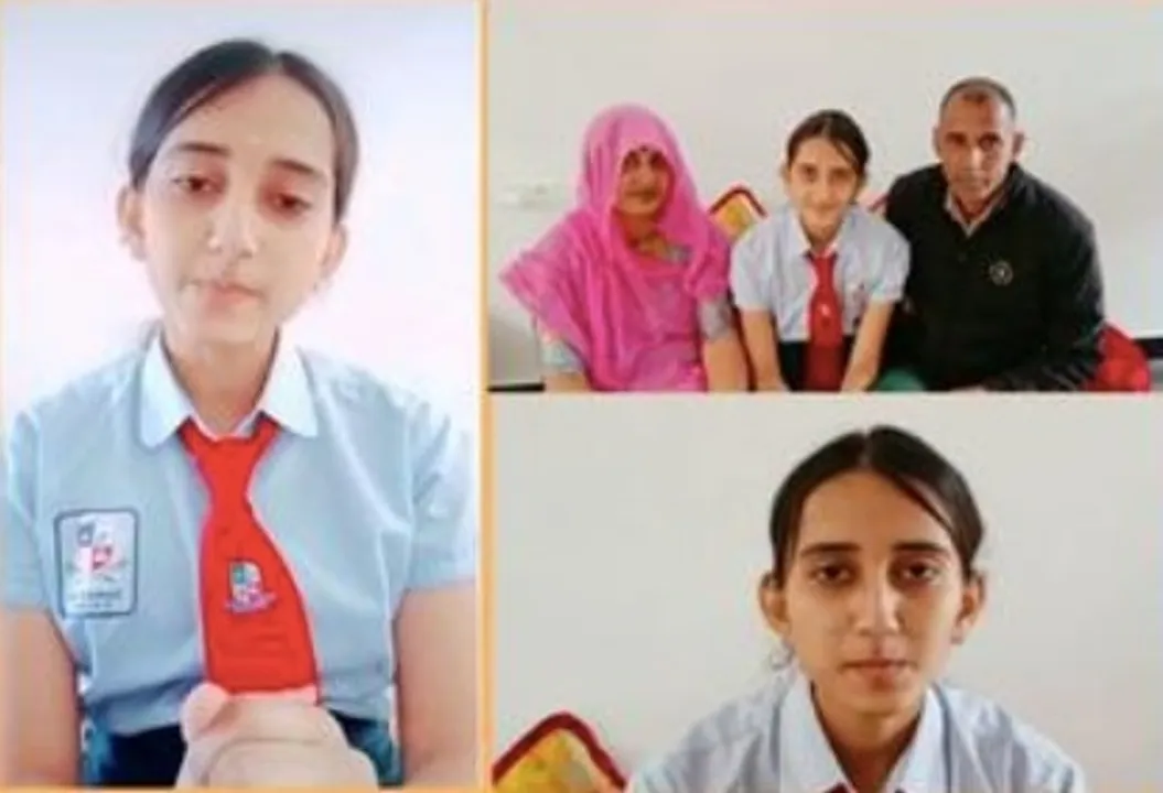  Annapurna, a class 12th student of Udaipur, selected for UNESCO's World Teen Parliament. 