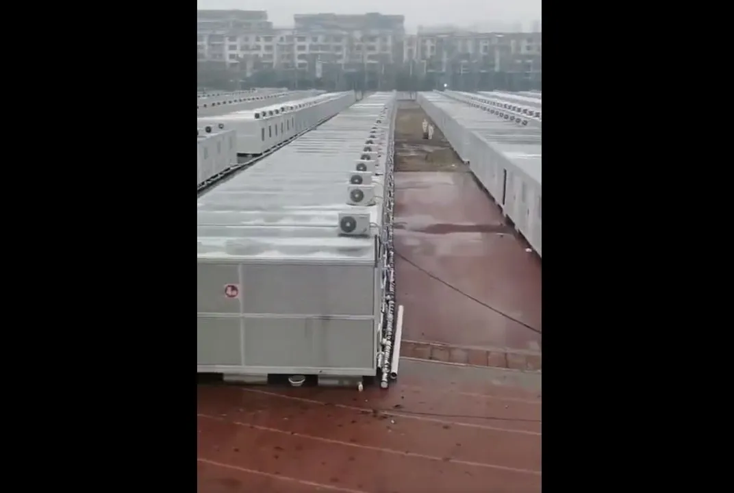  Watch: Leaked footage reveals sprawling Covid-19 'quarantine camp' in China